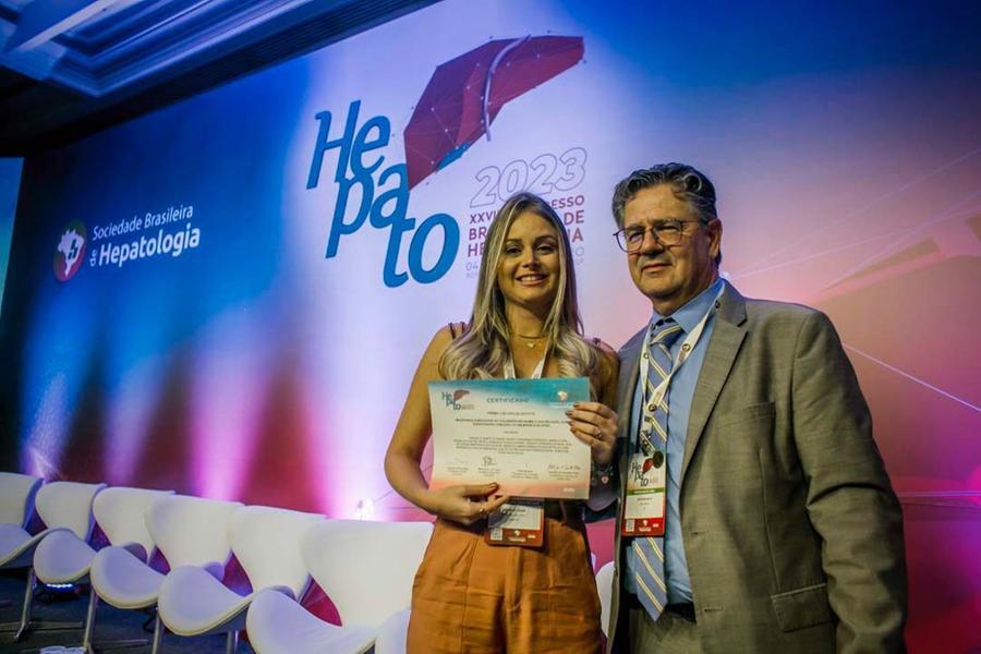 Estudo da Famerp é premiado no Congresso Brasileiro de Hepatologia