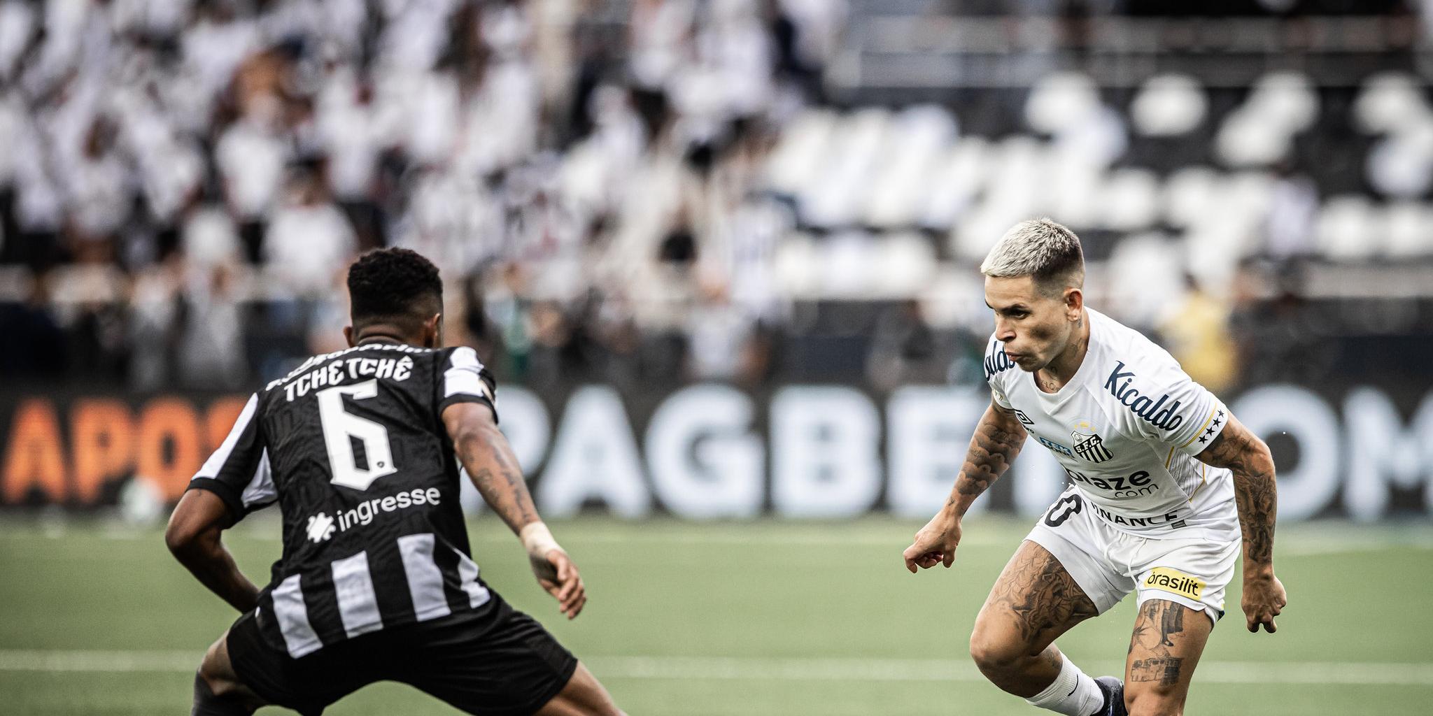 Santos busca empate com Botafogo no fim e amplia sequência invicta