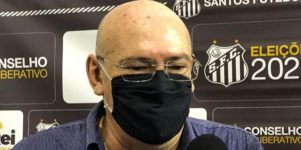 Andres Rueda, presidente do Santos (Santos FC/Divulga&ccedil;&atilde;o)