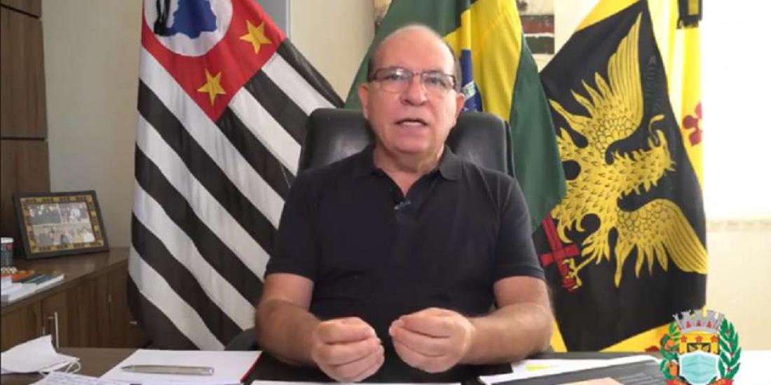 Fernando Cunha (PL), prefeito de Ol&iacute;mpia (Reprodução/Facebook/Prefeitura Municipal de Olímpia)
