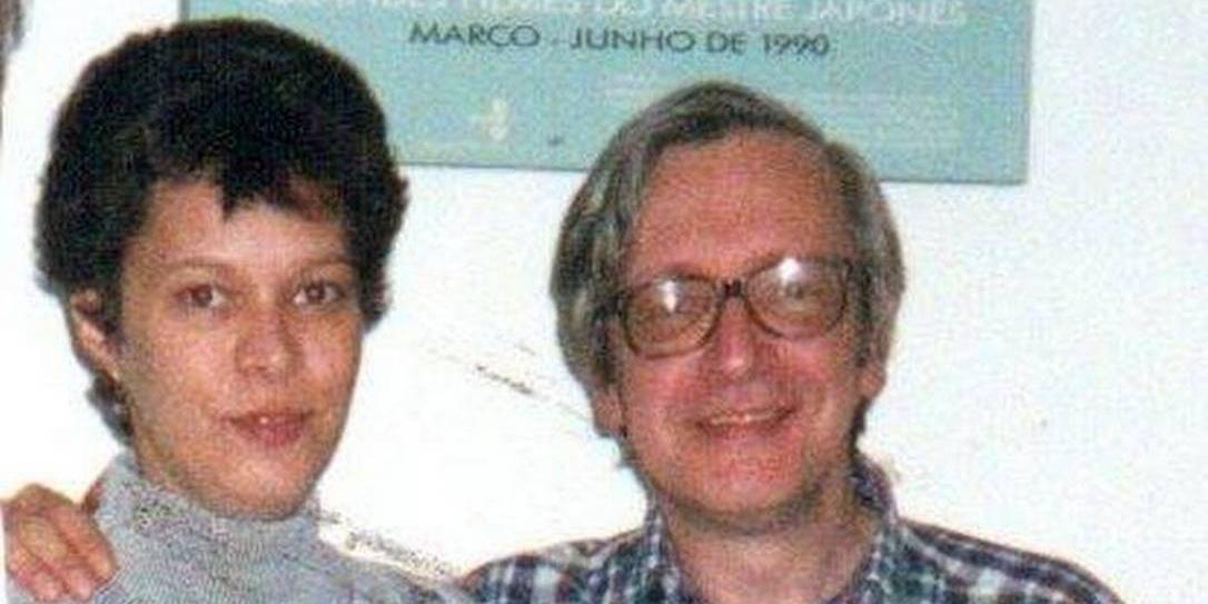 Heloísa de Carvalho e o pai Olavo de Carvalho (Arquivo Pessoal)