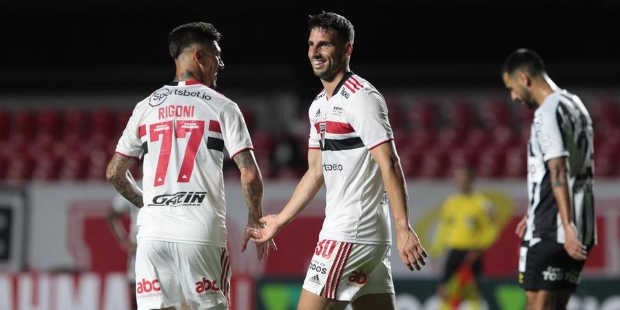 São Paulo não sabe se poderá contar com Emiliano Rigoni e Jonathan Calleri no jogo de domingo, 24