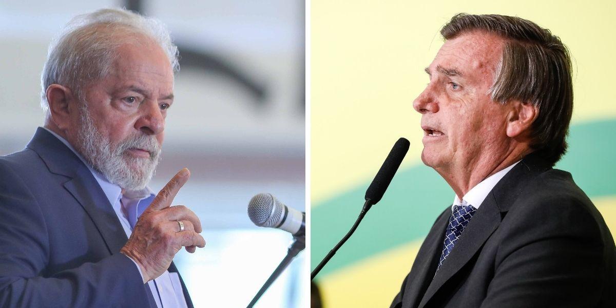 Lula e Bolsonaro lideram intenções de voto nas pesquisas para a Presidência em 2022 (Ricardo Stuckert/Instituto Lula e Alan Santos/Planalto)
