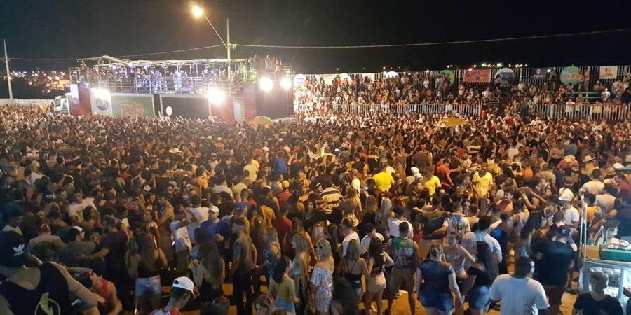 Carnaval de Potirendaba antes da pandemia: cidade foi uma das primeiras a cancelar a festa (Divulgação)