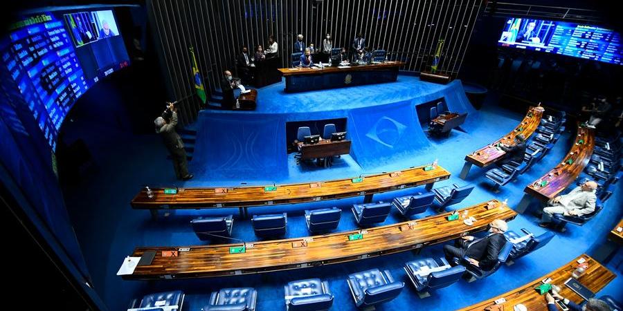 Plenário do Senado Federal durante sessão conjunta do Congresso Nacional nesta segunda, 29 (Marcos Oliveira/Agência Senado)