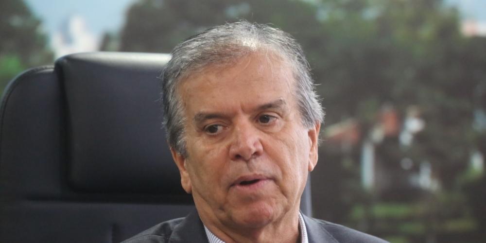 Edinho Araújo (MDB), rvice Orlando Bolçone (DEM) (Guilherme Baffi 20/12/2019)