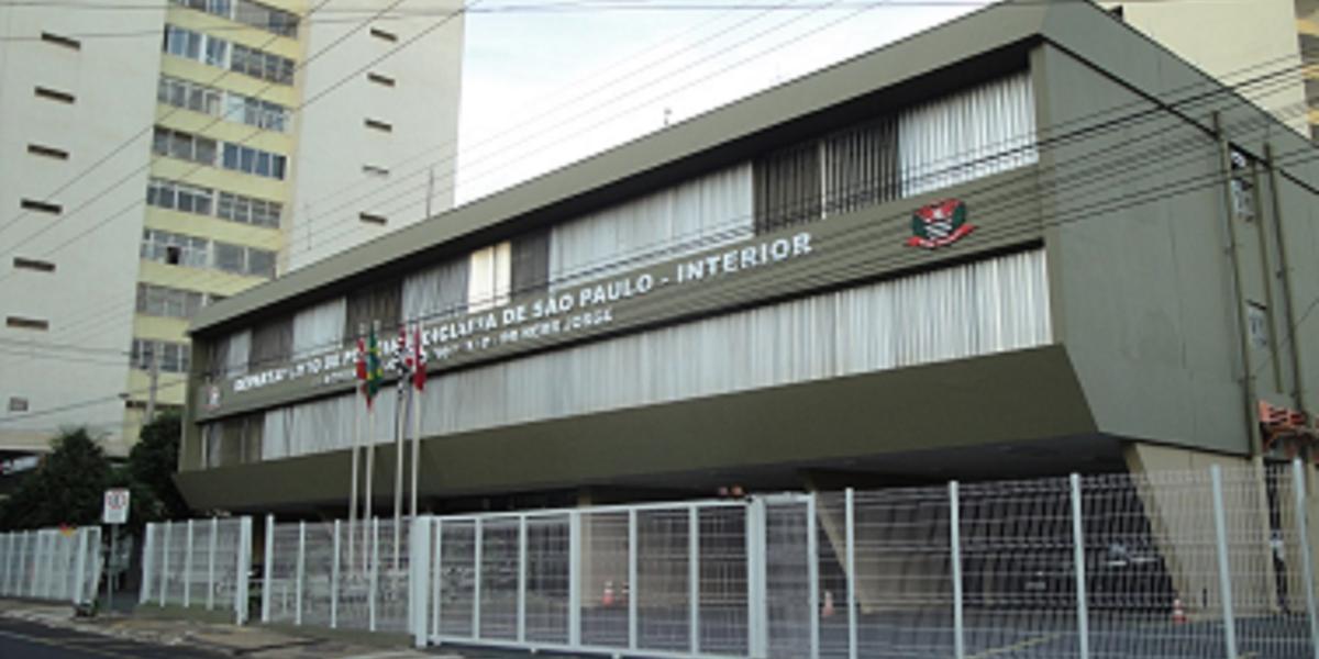 Sede do Deinter-5, em Rio Preto (Divulgação/Polícia Civil)