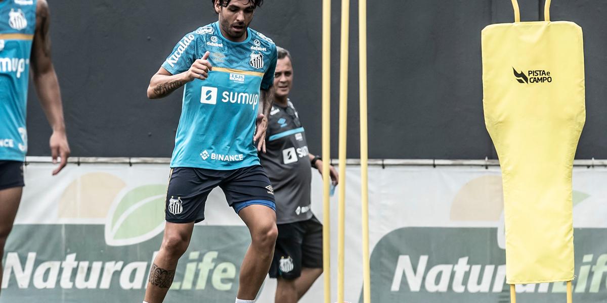 Meia-atacante do Santos Ricardo Goulart (Ivan Storti/Santos FC)