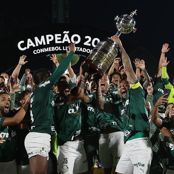 Palmeiras exibirá taça da Libertadores em Novo Horizonte