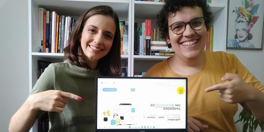 Gabriela Andrade de Oliveira e Wagner Orniz, idealizadores da plataforma ‘Muvuca’, oferecem conteúdos diferenciados e alguns gratuitos (Divulgação)