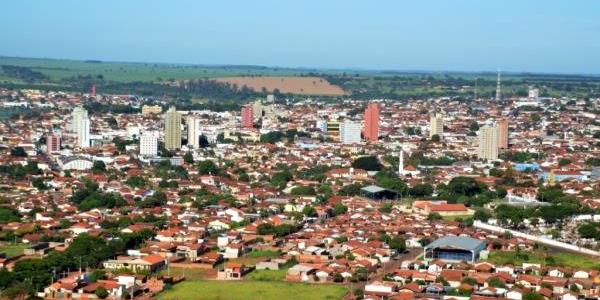 Foto aérea da cidade de Barretos (Divulgação/Prefeitura de Barretos)