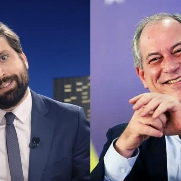 Ciro e Gregório Duvivier acertam debate; presidenciável pediu 'paridade de armas'