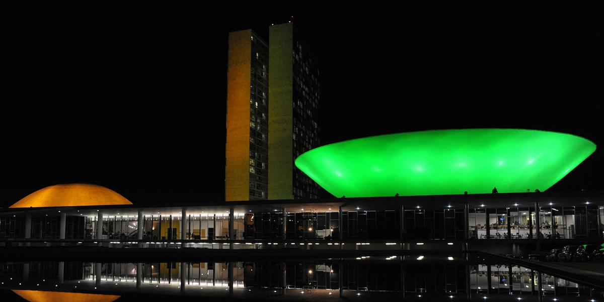 Fachada do Congresso Nacional, em Brasília (Luis Macedo / Câmara dos Deputados)
