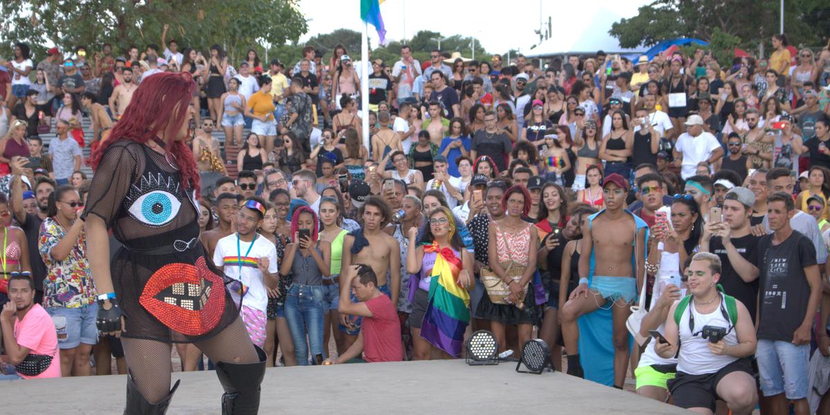 Edição 2019 da Parada LGBTQIA+, no Anfiteatro da Represa Municipal de Rio Preto (Guilherme Ramos)
